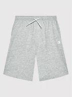 Spodenki damskie - Champion Szorty sportowe 306027 Szary Regular Fit - miniaturka - grafika 1