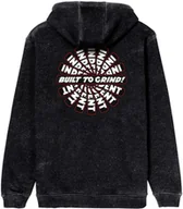 Bluzy męskie - bluza męska INDEPENDENT BTG SPEED REVOLVE HOOD Mineral Wash Black - miniaturka - grafika 1