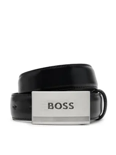 BOSS Pasek J51741 M Czarny - Paski - miniaturka - grafika 1