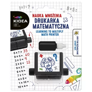 Kidea, Drukarka matematyczna, Mnożenie - Mały naukowiec - miniaturka - grafika 1