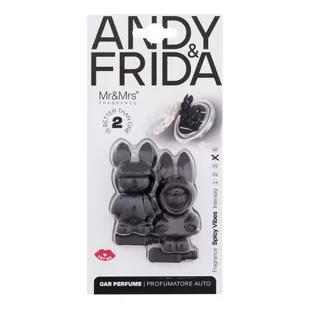 Mr&Mrs Fragrance Andy & Frida Spicy Vibes zapach samochodowy 1 szt unisex - Zapachy samochodowe - miniaturka - grafika 1