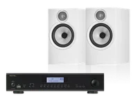 Zestawy stereo - Rotel A14 MKII (czarny) + 606 S3 (biały) - miniaturka - grafika 1