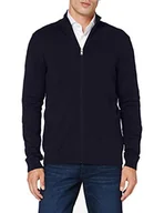 Kurtki męskie - SELECTED HOMME Męska kurtka z dzianiny Pima bawełna, niebieski (Navy Blazer/Melange), XXL - miniaturka - grafika 1