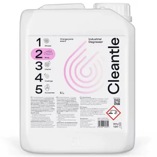 Cleantle Industrial Degreaser - Skoncentrowany płyn do czyszczenia tłusty powierzchni 5L - Kosmetyki samochodowe - miniaturka - grafika 1