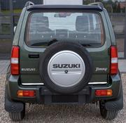 SUZUKI Jimny Listwy CHROM na Bagażnik Klapę Drzwi