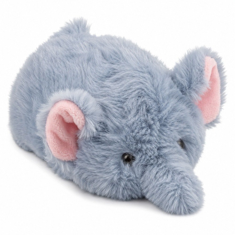 LeanToys Pluszowy Słonik Maskotka Przytulanka Miękki Mały Szary 18 cm
