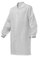 Płaszcze męskie - Siggi Biały Płaszcz Żywnościowy,Mężczyzny,3XL - miniaturka - grafika 1