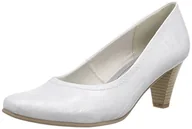 Czółenka - Jana 22400 damskie czółenka, biały - Biały White Silver - 38.5 EU Weit - miniaturka - grafika 1