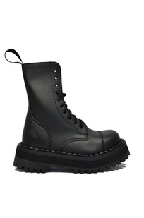 Altercore Buty 353 damskie kolor czarny na platformie - Botki damskie - miniaturka - grafika 1