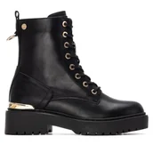 Botki damskie - XTI 144391, Botki damskie, czarne, 37 EU, Czarny (Black), 37 EU - miniaturka - grafika 1