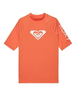 Roxy - Wholehearted Ss Lycra - dziewczynki - Koszulki dla dziewczynek - miniaturka - grafika 1
