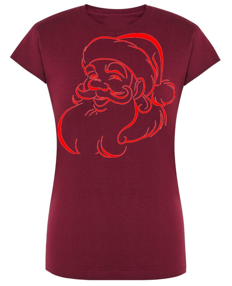 T-Shirt Świąteczny nadruk Mikołaj R.XL