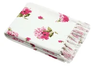 Koce - Koc PRINTEMPS 125x150 różowe kwiaty - miniaturka - grafika 1
