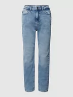 Spodnie damskie - Jeansy o kroju slim fit z 5 kieszeniami model ‘MONI’ - miniaturka - grafika 1
