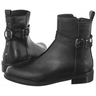 Botki damskie - Botki Czarne 21142 1 (NE398-a) Nessi - miniaturka - grafika 1