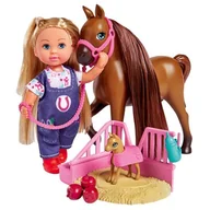 Lalki dla dziewczynek - Simba Toys Lalka Doktor Evi i klacz w ciąży - miniaturka - grafika 1