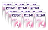 Mokra karma dla kotów - Kattovit Diabetes/Gewicht łosoś 12x85g saszetka - miniaturka - grafika 1