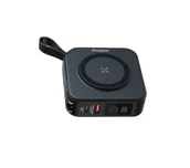 Powerbanki - Energizer QM10001AC 10000mAh 20W Wbudowany kabel USB-C Czarny - miniaturka - grafika 1