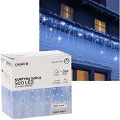 Oświetlenie świąteczne - Kurtyna LED EXTRALINK 9898 Sople 20 m Sieciowe - miniaturka - grafika 1