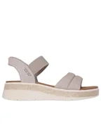 Sandały damskie - Skechers Sandały BOBS Sun Ray 114413/TPE Beżowy - miniaturka - grafika 1