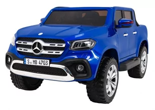 Pojazd Mercedes Benz X-Class MP4 Lakierowany Niebieski - Pojazdy elektryczne dla dzieci - miniaturka - grafika 1