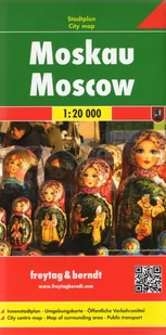 Moskwa. Mapa 1:20 000 - Mapy i plansze edukacyjne - miniaturka - grafika 1