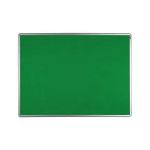 ekoTAB Tablica tekstylna ekoTAB w aluminiowej ramie, 90 x 60 cm, zielona 535101 - Tablice i flipcharty - miniaturka - grafika 1