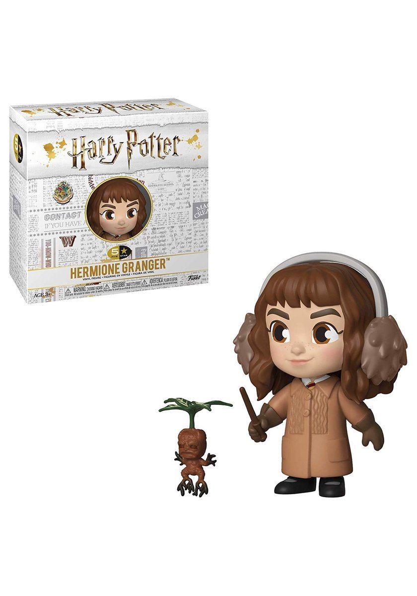 Funko 37266 5 gwiazdek: Harry Potter: Hermiona Granger (zibologia) Figurka kolekcjonerska, wielokolorowa