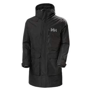 Męski Płaszcz ocieplany HELLY HANSEN RIGGING COAT 53508_990 – Czarny - Płaszcze męskie - miniaturka - grafika 1