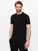 Koszulki męskie - Trussardi T-Shirt 52T00715 Czarny Regular Fit - miniaturka - grafika 1
