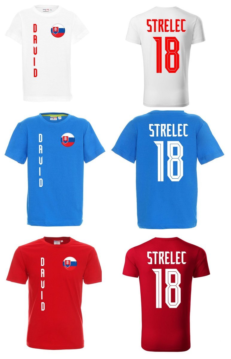 Koszulka Słowacja DAVID STRELEC 18