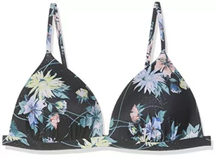 O'Neill O'Neill PW Fiji Mix damskie bikini top czarny Black Aop W/Green 34B 9A8514 - Stroje kąpielowe - miniaturka - grafika 1