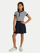 Sukienki i spódniczki dla dziewczynek - Tommy Hilfiger Sukienka codzienna Skater KG0KG08484 D Granatowy Regular Fit - miniaturka - grafika 1