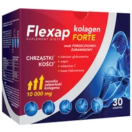 Stawy, mięśnie, kości - Flexap Kolagen Forte, smak porzeczkowo-żurawinowy, 30 saszetek - miniaturka - grafika 1