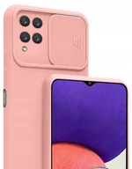 Etui i futerały do telefonów - Etui SILICONE CamShield + Szkło do Samsung A12 M12 - miniaturka - grafika 1