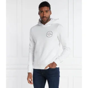 Tommy Hilfiger Bluza ROUNDEL HOODY | Regular Fit - Bluzy męskie - miniaturka - grafika 1