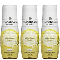Syropy i koncentraty owocowe - 3x Syrop do SodaStream Elderflower Zero 440ml - miniaturka - grafika 1