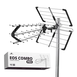 Antena DVB-T2 Spacetronik EOS PRO Combo Czarna - Anteny TV - miniaturka - grafika 1