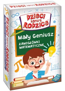 Kangur, Gra Dzieci kontra Rodzice - Łamigłówki matematyczne, 54 elementy - Gry planszowe - miniaturka - grafika 1