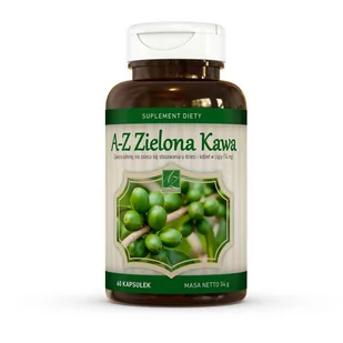 A-Z Medica A Z Zielona Kawa 600 mg 60 szt. - Suplementy naturalne - miniaturka - grafika 1