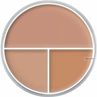 Korektory do twarzy - KRYOLAN - Ultra Foundation Trio - Kółko podkładów kryjących do twarzy - 40 g - 2 P - miniaturka - grafika 1