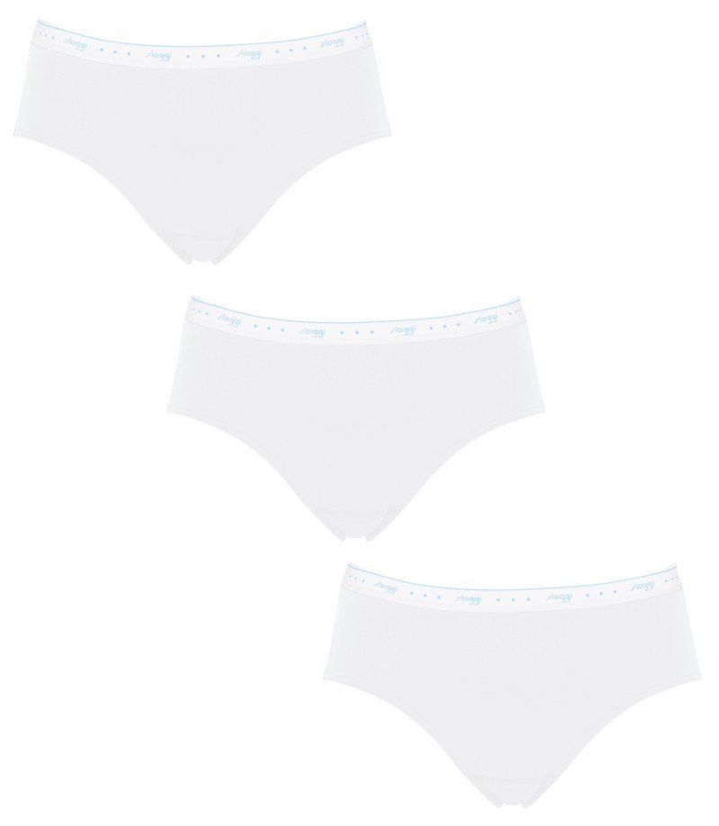 3 x Majtki damskie sloggi 24/7 100 H Midi 3P-36