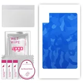 Akcesoria do tabletów i e-booków - folia naklejka skórka strukturalna na TYŁ do TCL Tab 10L Gen 2 - Moro Camo Niebieski - apgo SKINS - miniaturka - grafika 1