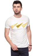 Koszulki męskie - Wrangler, T-shirt męski, Overdye Tee Offwhite W7B36Eb02, rozmiar S - miniaturka - grafika 1