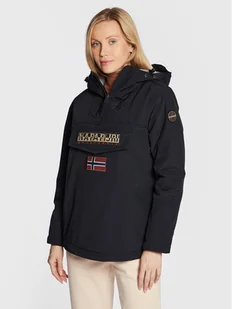 Napapijri Kurtka anorak Rainforest Wint NP0A4GM5 Czarny Regular Fit - Kurtki damskie - miniaturka - grafika 1