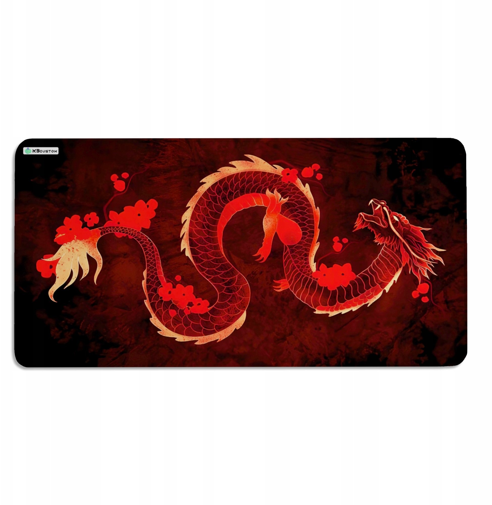 Podkładka KBcustom DUŻA PODKŁADKA MATA POD MYSZKĘ MYSZ 100x50 XXXL KBcustom Biurko Dragon 78