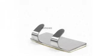 WIESZAK WIESZAKI HACZYK SAMOPRZYLEPNY podwójny - Wieszaki łazienkowe - miniaturka - grafika 1
