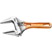 Narzędzia warsztatowe - Topex Grupa sp. z o.o. S.K. Klucz nastawny krótki 118mm, zakres 0-28mm 03-019 - miniaturka - grafika 1