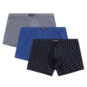 Majtki męskie - Bawełniane bokserki męskie 3-pack-l - miniaturka - grafika 1
