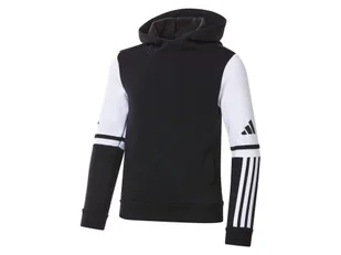 adidas Bluza dziecięca z kapturem (Czarny, 140) - Swetry dla chłopców - miniaturka - grafika 1